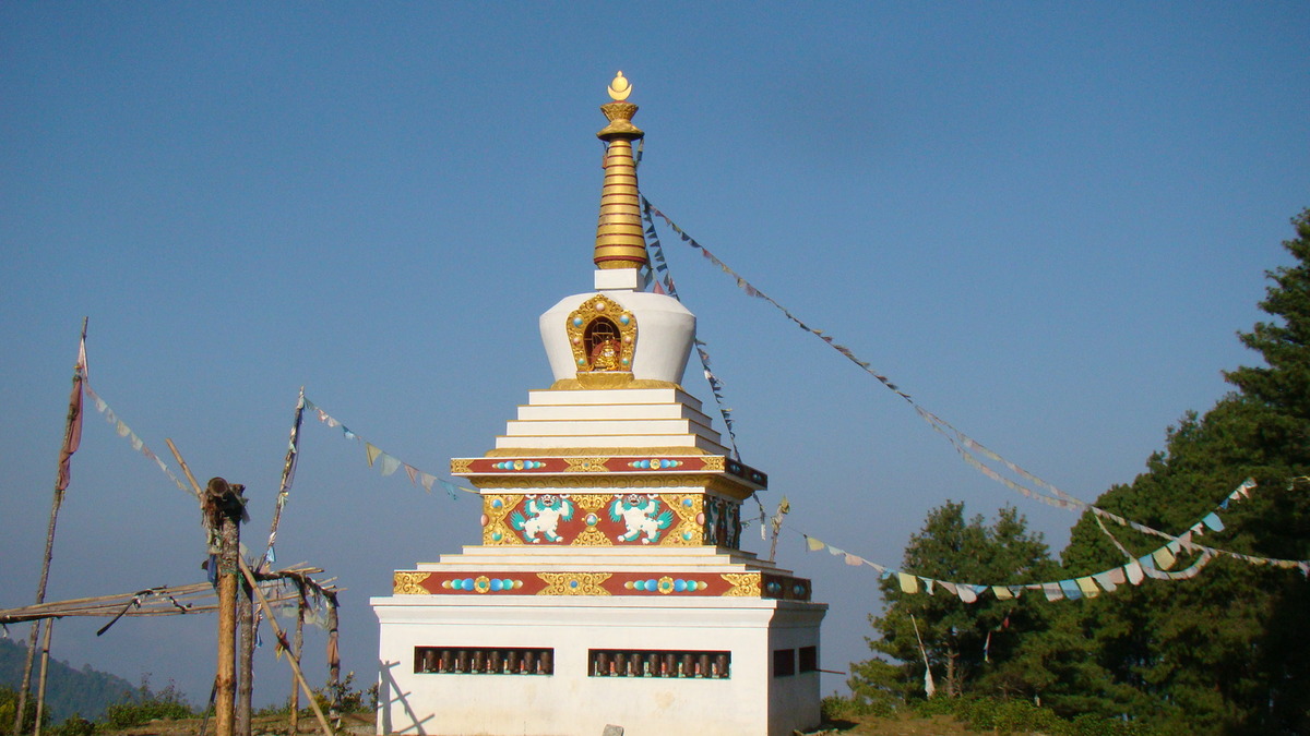 beautiful stupa